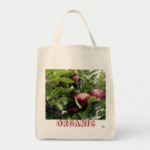 Biologische Canvas tas van appels