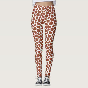 Biologische Giraffeprint Naadloos Patroon Leggings