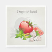 Biologische groenten servet (Voorkant)