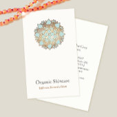 Biologische huidverzorging Lotus Flower Visitekaar Visitekaartje