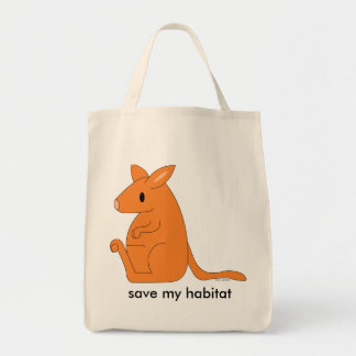 biologische kangoeroezak tote bag