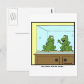 Biologische klasse Hiccups Briefkaart (Voorkant / Achterkant)