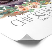 Biologische landbouw in de kippenmam poster (Hoek)