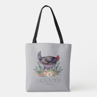 Biologische landbouw in de kippenmam tote bag
