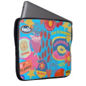 Biologische laptophoes laptop sleeve (Voorkant Rechts)