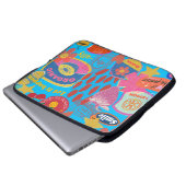 Biologische laptophoes laptop sleeve (Voorkant onderkant)