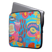 Biologische laptophoes laptop sleeve (Voorkant Links)