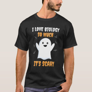 Biologische leraar Halloween Biology-school T-shirt