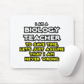 Biologische leraar...veronderstel dat ik nooit ver muismat (Met muis)