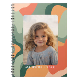 Biologische lijn Abstracte kunst - 1 foto Jade Tan Notitieboek