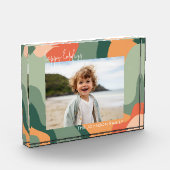 Biologische lijn Abstracte kunst - Jade Coral 1 Fotoblokken (Links)