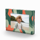 Biologische lijn Abstracte kunst - Jade Coral 1 Fotoblokken (Rechts)