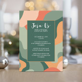 Biologische lijn Abstracte kunst - Jade Coral Vaka Kaart