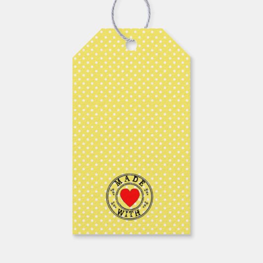 Biologische Limoncello Likeurfles Hang Label | Cadeaulabel (Achterkant)
