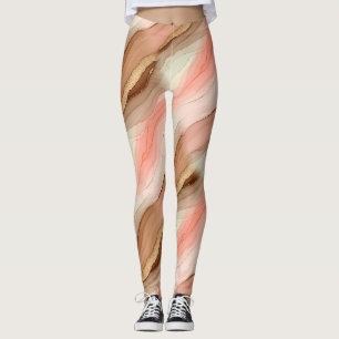 Biologische marmer textuur met verbrande aarde en leggings