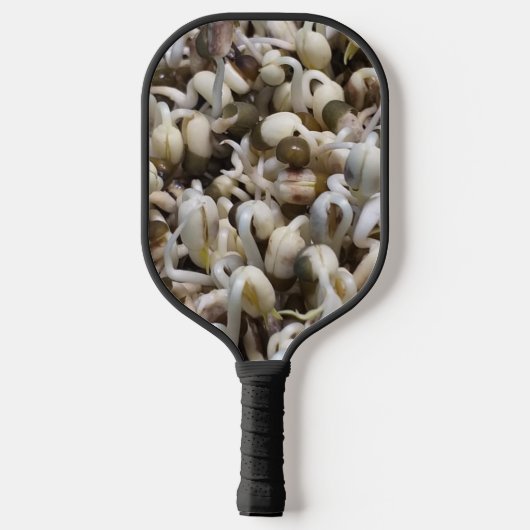 Biologische Mung Sprouts – een voedingsstof verpak Pickleball Paddle (Achterkant)