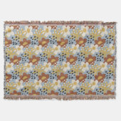 Biologische platte bloem deken (Voorkant)