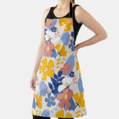 Biologische platte bloem schort (Insitu)