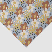 Biologische platte bloem tissuepapier (Detail)