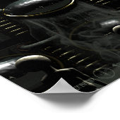 Biologische Recyclen kamer Poster (Hoek)