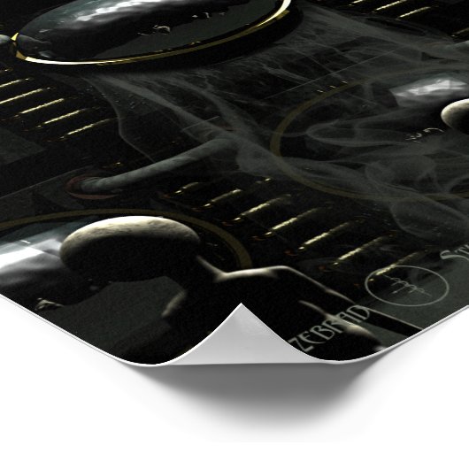 Biologische Recyclen kamer Poster (Hoek)