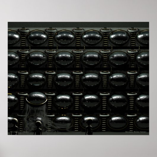 Biologische Recyclen kamer Poster (Voorkant)