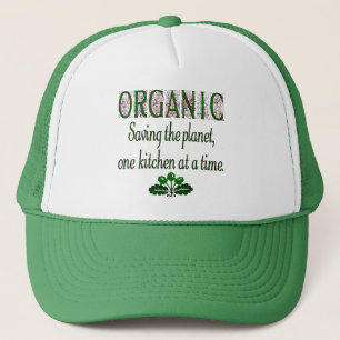 Biologische redding van de Planet Kitchen Gezegde Trucker Pet
