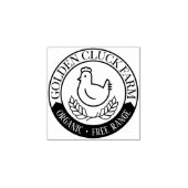 biologische scharreleieren rubberstempel (Afrduk)