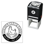 biologische scharreleieren  zelfinktende stempel (In situ)