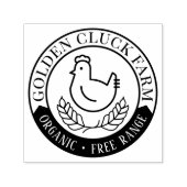 biologische scharreleieren  zelfinktende stempel (Design)