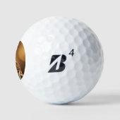 "Biologische schittering" Golfballen (Logo)