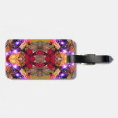 Biologische ster bagagelabel (Achterkant horizontaal)