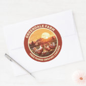 Biologische Sticker met vrije uitloop (Envelop)