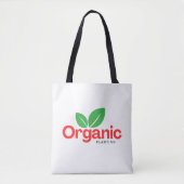 Biologische teelt tote bag (Voorkant)