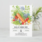 Biologische Tuin Leuke Verjaardag Kaart (Staand voorkant)