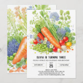 Biologische Tuin Leuke Verjaardag Kaart (Voorkant / Achterkant)