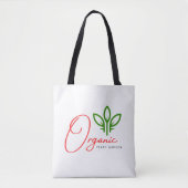 Biologische Tuin Tote Bag (Voorkant)
