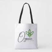 Biologische Tuin Tote Bag (Voorkant)