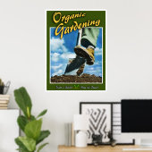Biologische tuinbouw poster (Thuiskantoor)