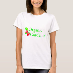 Biologische tuinkers - aardbeien t-shirt