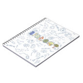 Biologische typografie en diagrammen notitieboek (Linkerzijde)