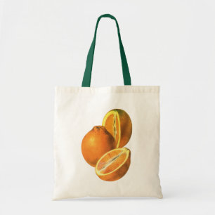 Biologische verse gezonde sinaasappels uit het ver tote bag