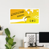 Biologische wapens poster (Thuiskantoor)