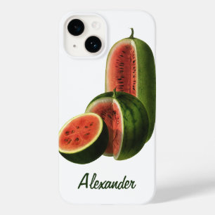 Biologische watermeloenen hoog rond, biologisch vo Case-Mate iPhone case