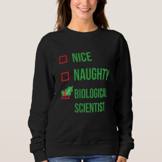 Biologische wetenschapper Funny Pajama Kerstmis Trui