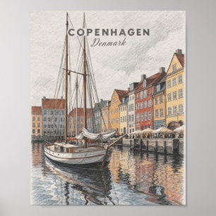 Biologische Zonovergoten Galerijmuurprint Poster