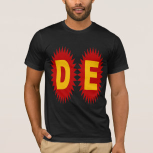 Biologische zwarte basist-shirt ONTWERP UIT DUIT T-shirt