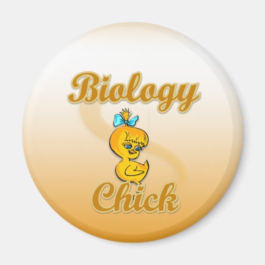 Biology Chick Magneet (Voorkant)