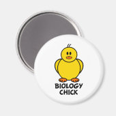 Biology Chick Magneet (Voorkant / Achterkant)