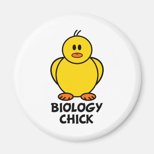 Biology Chick Magneet (Voorkant)